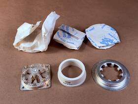 Ef Johnson 124-108 Nos - 2 Sets 8 Pin Tube Socket With Chimney 124-111 124-113