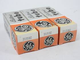 Ge 31js6c Vintage Nos Rf Power Transmitting Tube Trio Very Nice