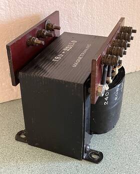Magnetran 180-222010 Filament Transfomer 208-240 Volts Input - 7.5 Output 55 Amps