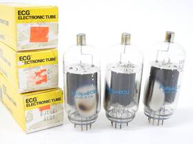 Philips Ecg 6jec6c 6je6c 6lq6 Vintage Nos Radio Finals Tubes New Set Of Three