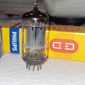 Telefunken Ecc82-12au7 One 1x Tv7d/u Rtest Factory Strong 1960s Ecc82 12au7 Smooth Tube